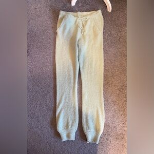 Cozy Mint Jogger Lounge Pants